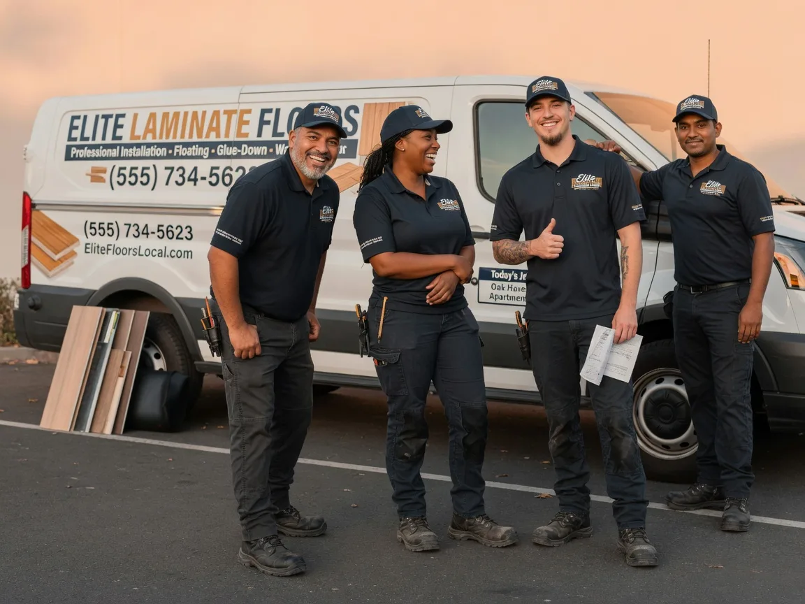 Laminate flooring installation company in Akron, IA